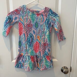 Lilly Pulitzer Multicolor Coral Print Dress